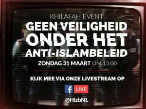  Geen veiligheid onder het Anti-Islambeleid